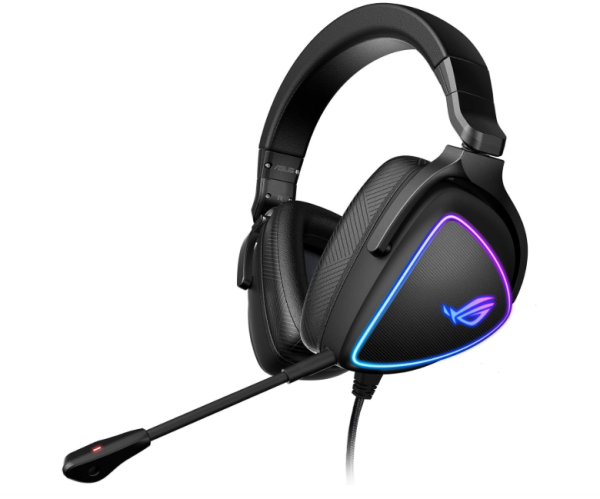 ASUS ROG Delta S Gaming Headset mit USB-C BITTE LESEN Noise-Canceling Mikrofon TEILDEFEKT #1