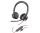 Poly Stereo-Headset Blackwire 8225 USB-A Anschluss Active Noise Cancelli Schwarz