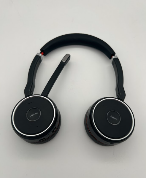 Jabra Evolve 75 UC Wireless Stereo DEFEKT On Ear Headset Unified Communications Optimised Headphones With Long-Lasting Battery – USB Bluetooth Adapter – Black #1 #1