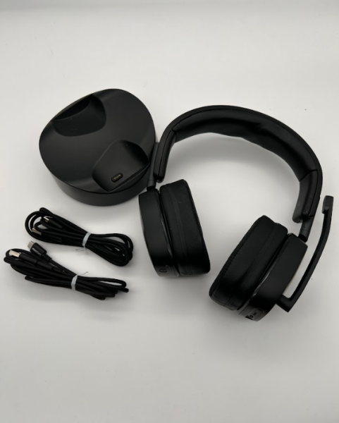 Roccat Syn Max Air Kabelloses RGB PC Gaming Headset mit 3D Audio Black