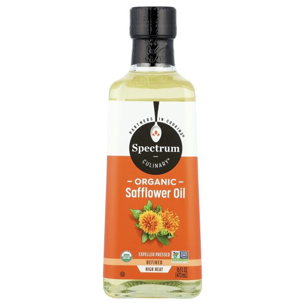 Spectrum Culinary, Bio Färberdiestel Öl, Hitzebeständig, 473 ml
