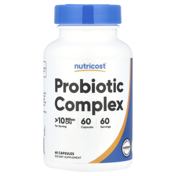 Nutricost, Probiotic Complex, Probiotika-Komplex, 60 Kapseln