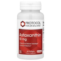 Protocol for Life Balance, Astaxanthin, 10 mg, 60...