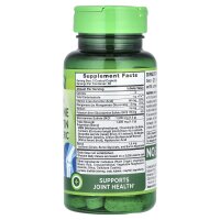 Natures Truth, Glucosamine Chondroitin MSM & Turmeric Complex, Glucosamin-Chondroitin-MSM- und Kurkuma-Komplex, dreifache Wirkstärke, 60 beschichtete Kapseln