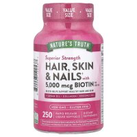 Natures Truth, Hair, Skin & Nails with Biotin,...
