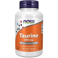 Now Foods, Taurine, 500mg, 100 Veg. Kapseln