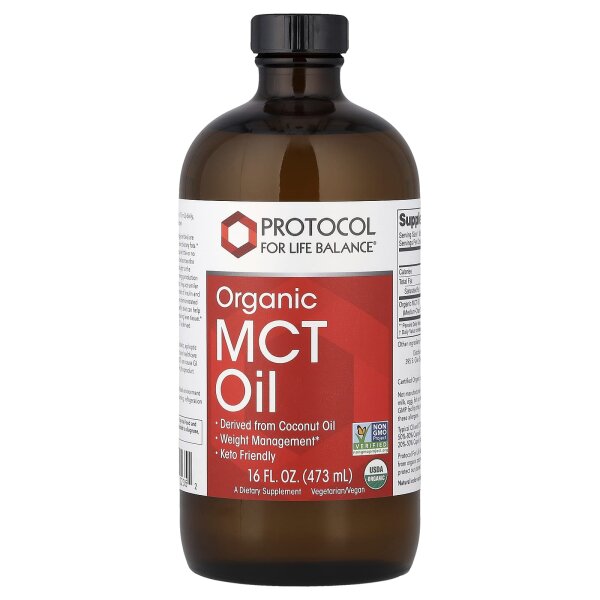 Protocol for Life Balance, Organic MCT Oil, Bio-MCT-Öl, 14 g, 473 ml