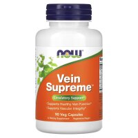 NOW Foods, Vein Supreme, 90 pflanzliche Kapseln