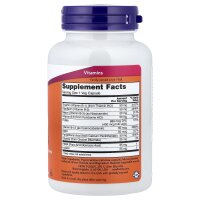 NOW FOODS, VITAMIN B-50 B-Komplex 100 Veg. Kapseln
