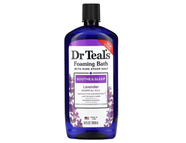 Dr. Teals, Schäumendes Bad mit reinem Bittersalz, Lavendel, 1.000 ml