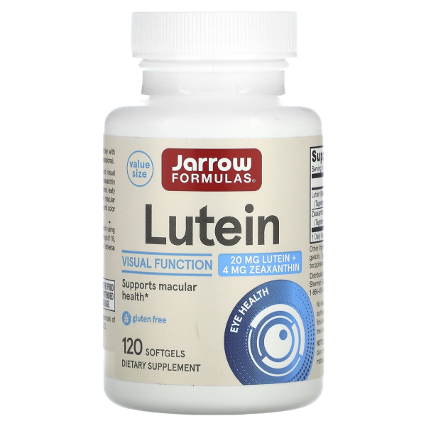 Jarrow Formulas, Lutein, 20 mg, 120 Weichkapseln