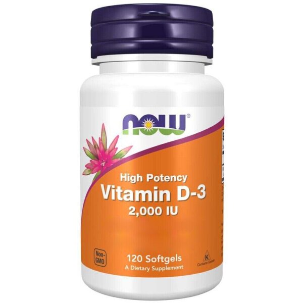 Now Foods, Vitamin D3 Depot, 2000IU, 120 Weichkapseln