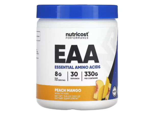 Nutricost, Performance, EAA-Pulver, Pfirsich-Mango, 330 g