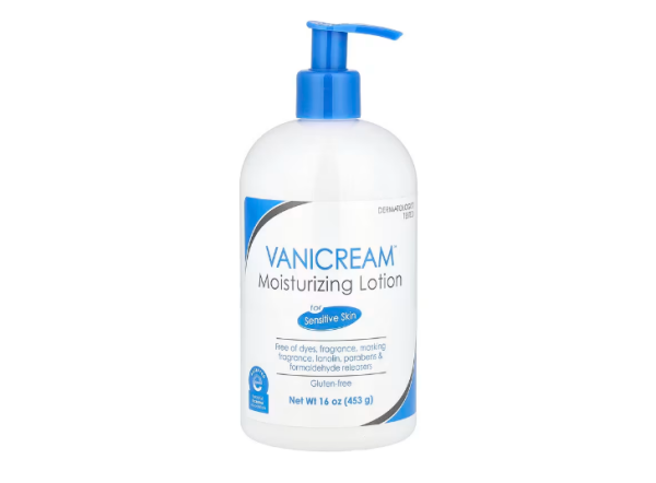 Vanicream, Feuchtigkeitsspendende Lotion, für empfindliche Haut, ohne Duftstoffe, 453 g