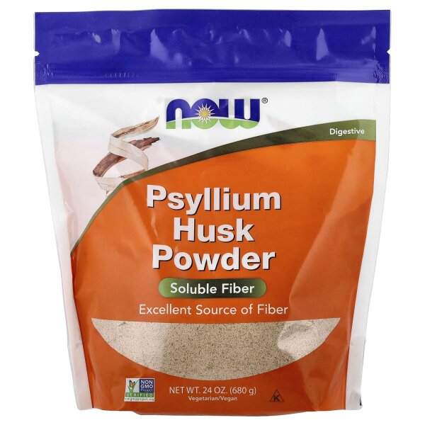 NOW Foods, Flohsamenschalenpulver, 680 g
