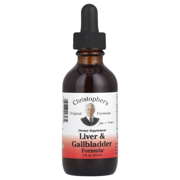 Christophers Original Formulas, Leber- und Gallenblasenformel, 59 ml