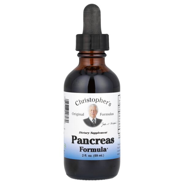 Christophers Original Formulas, Bauchspeicheldrüßen-Formel, 59 ml