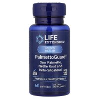 Life Extension, PalmettoGuard®, Sägepalmenbeere, Brennnesselwurzel und Beta-Sitosterol, 60 Weichkapseln