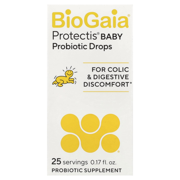 BioGaia, Protectis Baby, Probiotic Drops, probiotische Tropfen für Babys, 100 Milliarden KBE, 5 ml