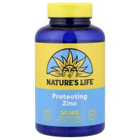 Natures Life, Zink, 30 mg, 250 vegetarische Kapseln