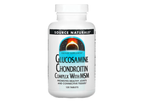Source Naturals, Glucosamine Chondroitin Complex With MSM, Glucosamin-Chondroitin-Komplex mit MSM, 120 Tabletten