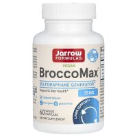 Jarrow Formulas, Vegan BroccoMax, vegan, 60 vegetarische Kapseln (17,50 mg pro Kapsel)
