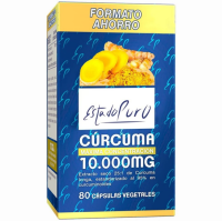Estado Puro - Kurkuma Extrakt 10.000mg, 80 Kapseln - DE...