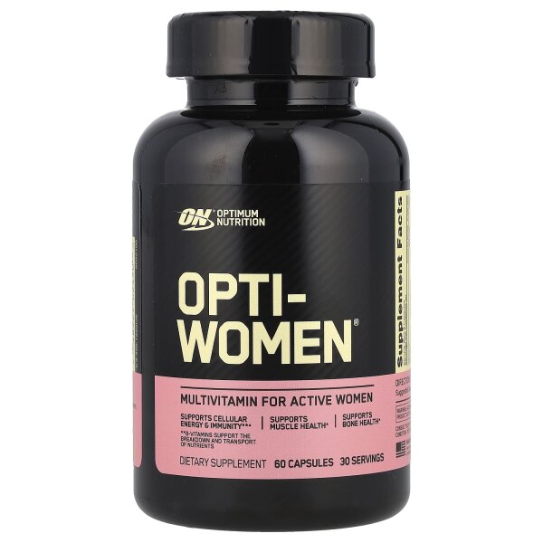Optimum Nutrition, Opti-Women®, Multivitamin for Active Women, Multivitamin für aktive Frauen, 60 Kapseln