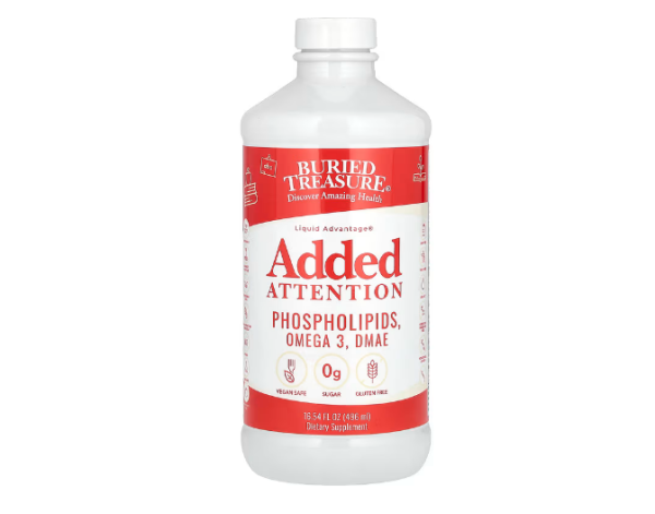 Buried Treasure, Liquid Advantage, Added Attention, flüssige Nährstoffe für zusätzliche Aufmerksamkeit, 496 ml