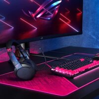ASUS ROG Go 2.4 Electro Punk - OHNE DONGEL- 2,4 GHz kabelloses Gaming-Headset mi