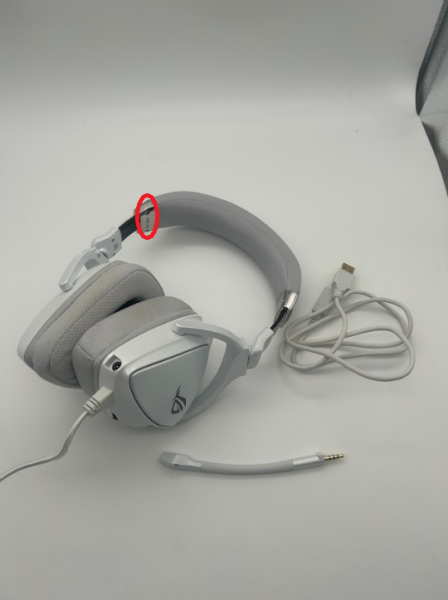 ASUS ROG Delta White Edition, BITTE LESEN, USB-C Gaming Headset (PC, PS4, Smartphones, Nintendo Switch, Aura Sync, ESS-Quad-DAC) weiss #1