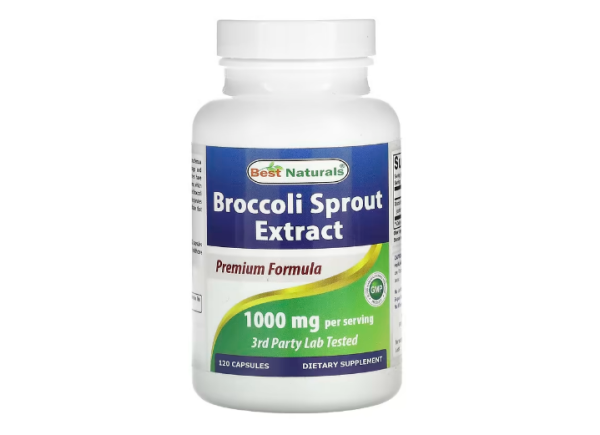 Best Naturals, Brocoli Sprout Extract, Brokkolisprossenextrakt, 120 Kapseln (500 mg pro Kapsel)