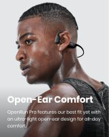 Shokz Open Run Pro Black S810BK Knochenschall Sportkopfhörer Schwarz Bluetooth