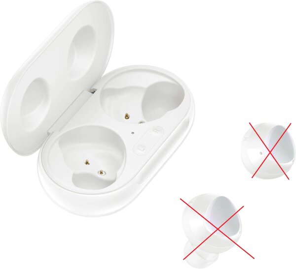 Samsung Galaxy Buds + NUR DAS LADECASE Kabellose Kopfhörer, 3 Mikrophone, Sound
