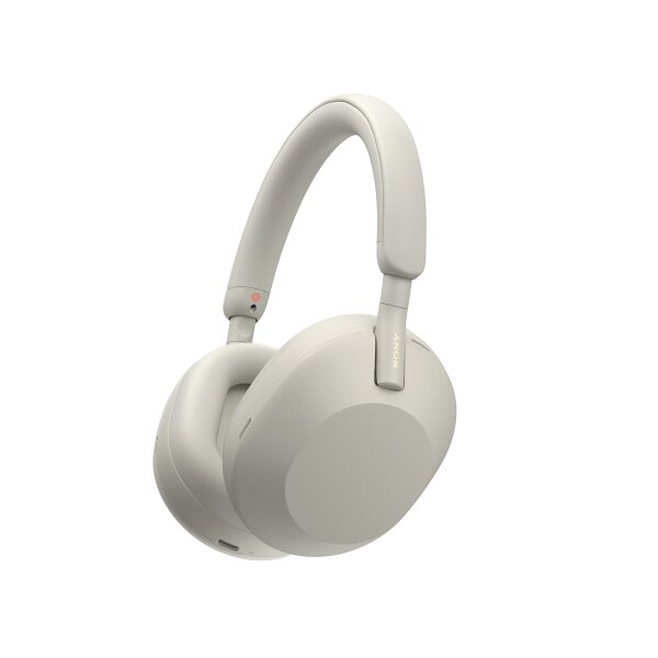 Sony WH-1000XM5 kabellose Bluetooth Noise-Cancelling Kopfhörer 30h Akku Silber