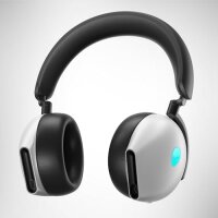 Alienware Tri-Mode Wireless Gaming Headset AW920H (Lunar Light), White, 17.4 cm #1