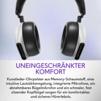 Alienware Tri-Mode Wireless Gaming Headset AW920H (Lunar Light), White, 17.4 cm #1