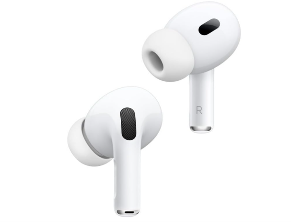 Apple AirPods Pro 2. Generation mit MagSafe Ladecase (2022) - Aktive Geräuschunterdrückung, Adaptiver Transparenzmodus, 3D-Audio, Touch-Steuerung