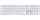 Apple Magic Keyboard Bluetooth-Tastatur mit Touch ID und Ziffernblock, wiederaufladbar, kompatibel mit Mac Computern mit Apple Chip, Weiße Tasten