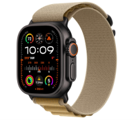 Apple Watch Band - Alpine Loop - 49 mm - Mandel - Medium, CO2-neutral, Robust, Mit recycelten Materialien