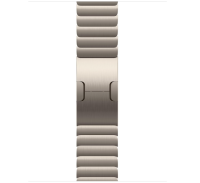 Apple Uhrenarmband - Gliederarmband 42mm, Edelstahl-Legierung, Naturfarben, für meisten Handgelenke