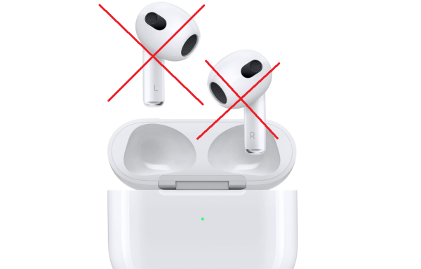 AirPods (3. Generation) mit MagSafe NUR LADECASE A2566 3D Audio, Lightning