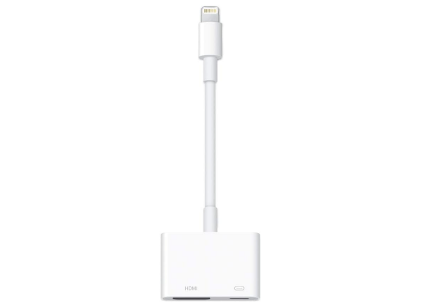 Apple Lightning Digital AV Adapter - Hochwertiger Adapter für iPhone, iPad, iPod mit Lightning Anschluss und HDMI-Fähigkeit
