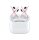 Apple Airpods 3. Generation NUR LADECASE A2897 Lightning, Schnellladung, weiß