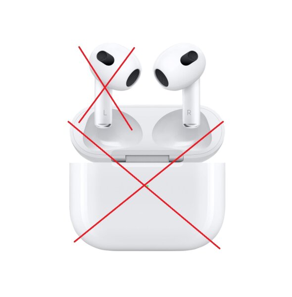Apple Airpods 3. Generation, RECHTER KOPFHÖRER, BITTE LESEN,  MPNY3TY/A, Lightning, Schnellladung, weiß #1 #1