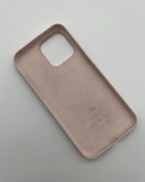Apple iPhone 15 Pro Max BITTE LESENSilikon Case mit MagSafe Hellrosa