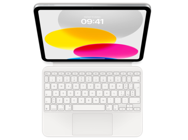 Apple Magic Keyboard Folio, für iPad (10. Generation) – Italienisch, mit
