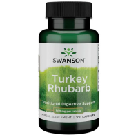 Swanson Turkey Rhabarber 500 mg 100 Kapseln