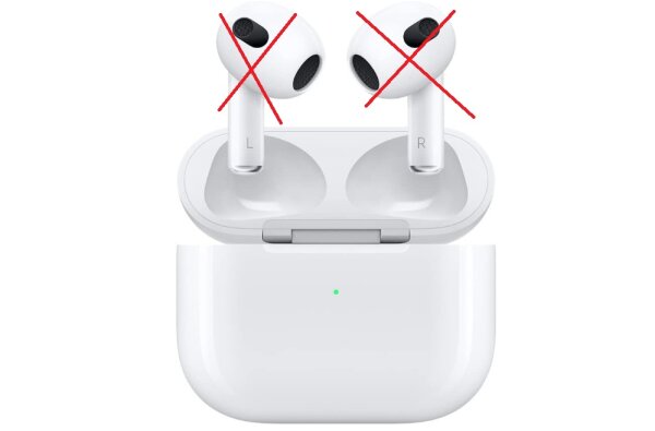 Apple AirPods (3. Generation) nur das Ladecase Lightning ​​​​​​​(2022)