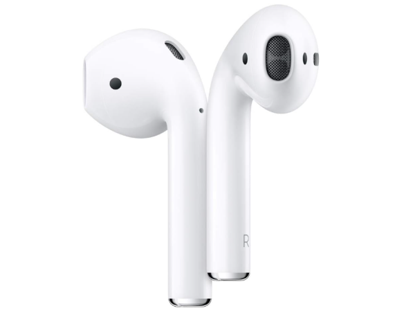 Apple AirPods 2. Generation Kabelgebundenes Ladecase Schnelles Aufladen, Siri Zugang, Automatische Verbindung #1